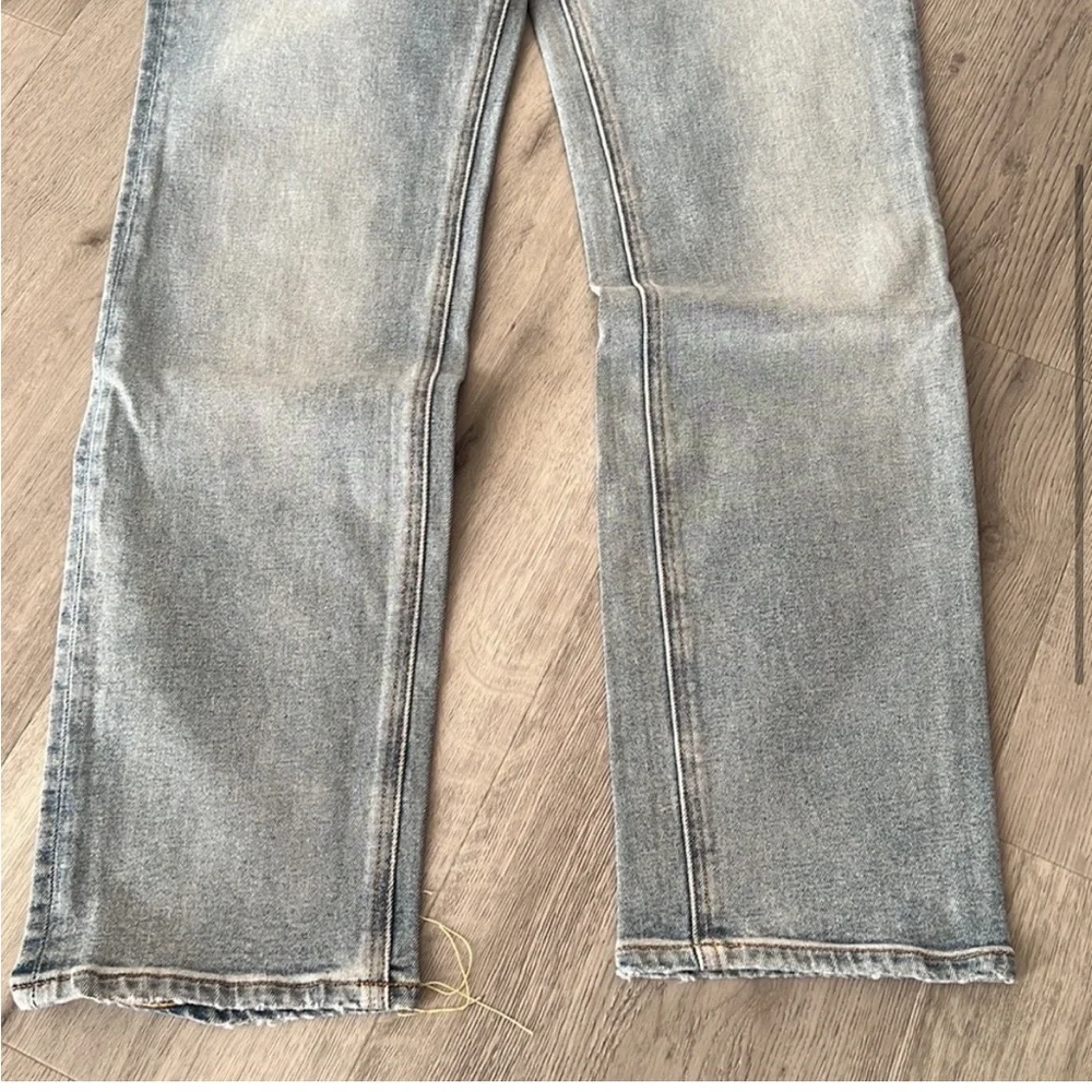 New GRLFRND Cassidy Midrise Straight Jeans In la brea Size 27 - Picture 3 of 9